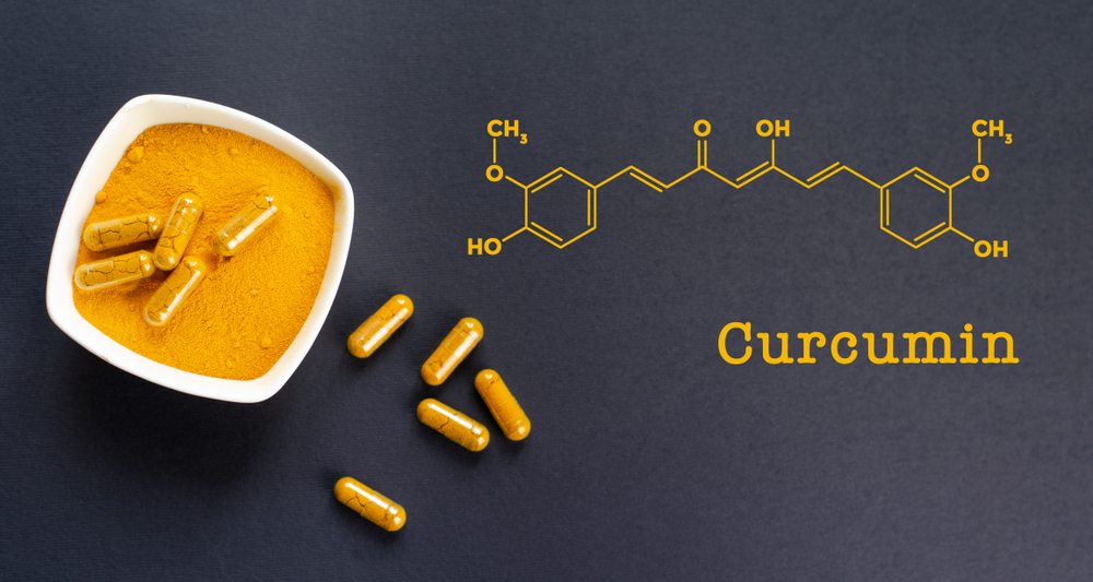 Chemische Struktur von Curcumin